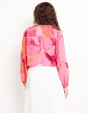 Blusa Chico's manga larga para mujer