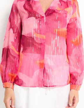 Blusa Chico's manga larga para mujer