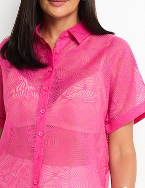 Blusa Chico's manga corta para mujer