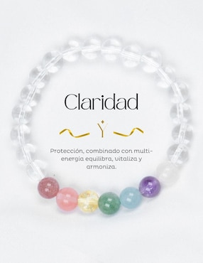 Pulsera Yoiko Blanco Claridad con acabado pulido