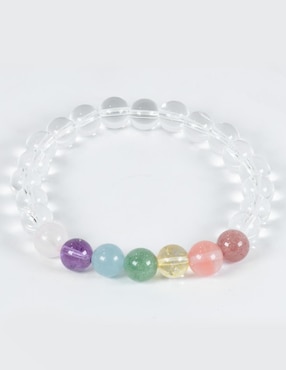 Pulsera Yoiko Blanco Claridad con acabado pulido