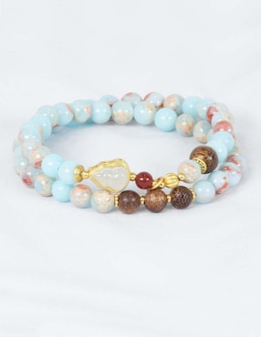 Pulsera Yoiko Shoushan Purifica con acabado pulido