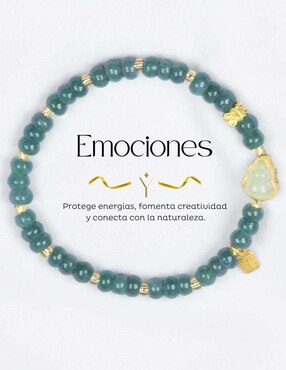 Pulsera Yoiko Agua Emociones con acabado pulido