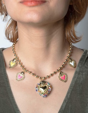 Collar de corazón Yoiko Milagritos