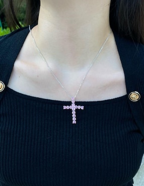 Collar Yoiko Rosa de plata P 925