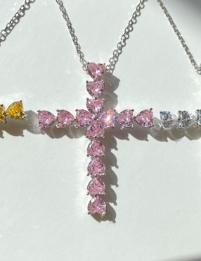 Collar Yoiko Rosa de plata P 925