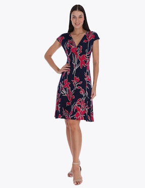 Vestido arriba de la rodilla formal Charme para mujer