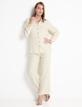 Pantalón relaxed Charme straight para mujer