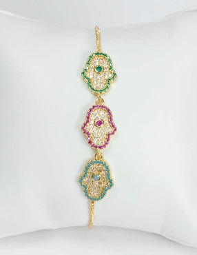 Pulsera Yoiko de baño de oro 14 K Lulu