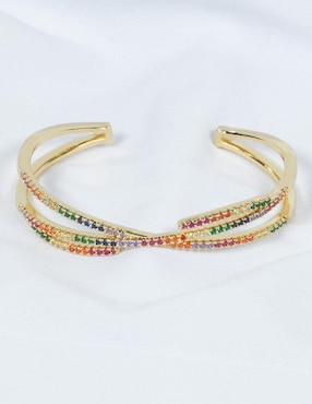 Brazalete Yoiko de baño de oro 14 K Tere