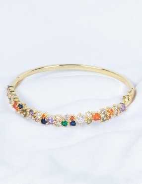 Brazalete Yoiko de baño de oro Emma