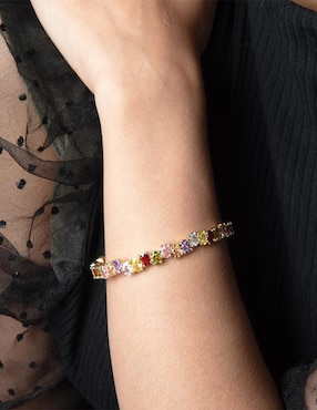 Brazalete Yoiko de baño de oro Emma
