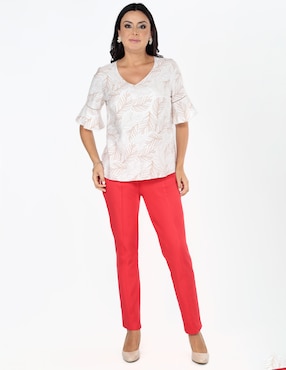 Blusa Margaret manga al codo para mujer