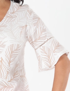 Blusa Margaret manga al codo para mujer