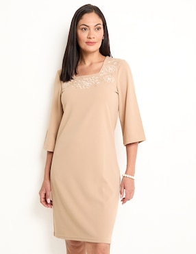 Vestido a la rodilla casual Loren's para mujer