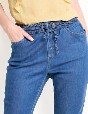 Pantalón Capri Damaia Atelier skinny para mujer