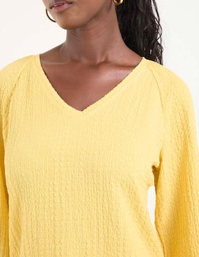 Blusa Chico's manga larga para mujer
