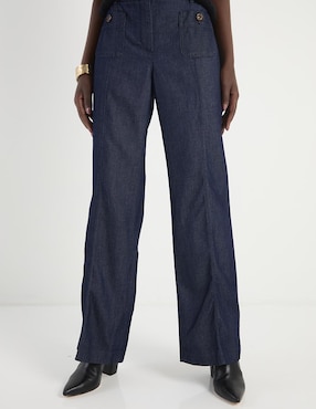 Pantalón relaxed Talbots amplio para mujer