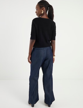 Pantalón relaxed Talbots amplio para mujer