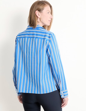 Blusa Talbots manga larga para mujer