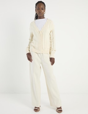 Suéter Talbots cuello v para mujer