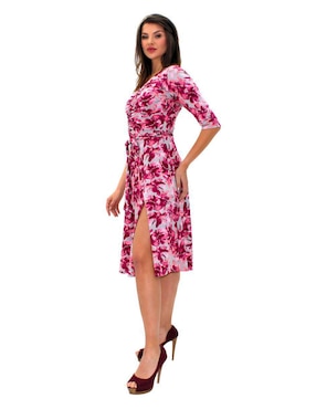 Vestido midi casual La Difference para mujer