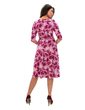 Vestido midi casual La Difference para mujer