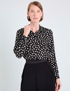 Blusa Morango manga larga para mujer