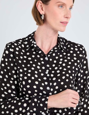 Blusa Morango manga larga para mujer