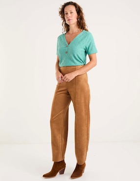 Blusa Morango manga corta para mujer