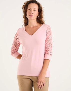 Blusa Morango manga 3/4 para mujer