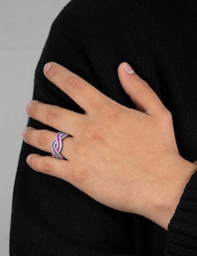 Anillo de infinito Yoiko Infinia zirconia