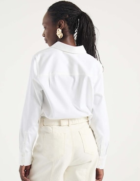 Blusa Chico's manga larga para mujer
