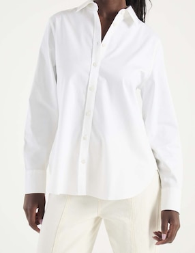 Blusa Chico's manga larga para mujer