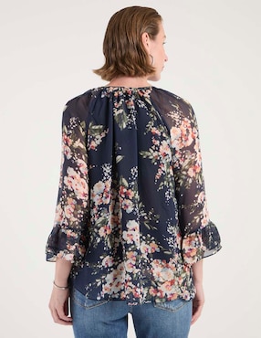 Blusa Chico's manga larga para mujer