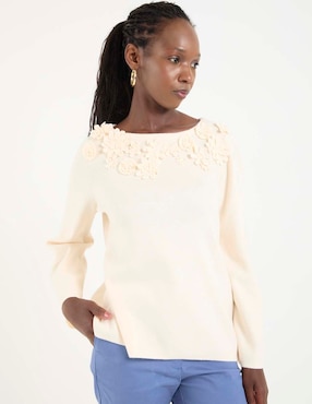 Suéter Chico's redondo para mujer