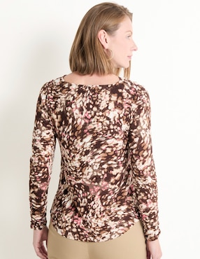 Blusa Chico's manga larga para mujer