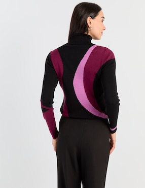 Suéter Chico's cuello tortuga para mujer