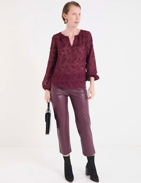 Pantalón capri Chico'S straight para mujer