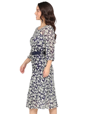 Vestido largo casual Duplan Petite Familia Frankfurt para mujer