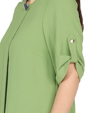 Blusa Duplan Petite manga corta para mujer