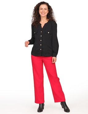 Blusa Duplan manga larga para mujer
