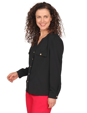 Blusa Duplan manga larga para mujer