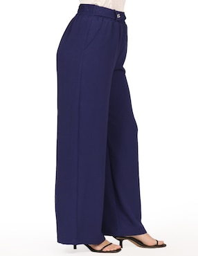 Pantalón regular Duplan Petite Slim para mujer