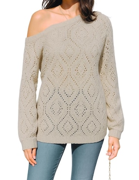 Blusa J&B manga larga para mujer