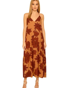 Vestido largo casual J&B Rosso para mujer