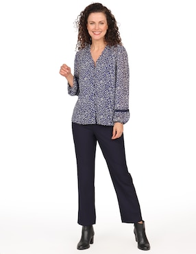 Blusa Duplan manga larga para mujer