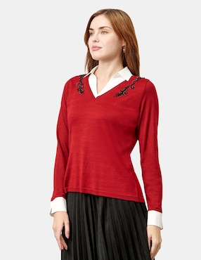 Blusa Vitos manga larga para mujer