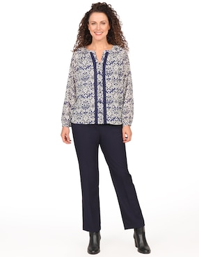 Blusa Duplan manga larga para mujer