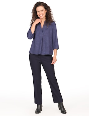 Blusa Duplan manga 3/4 para mujer